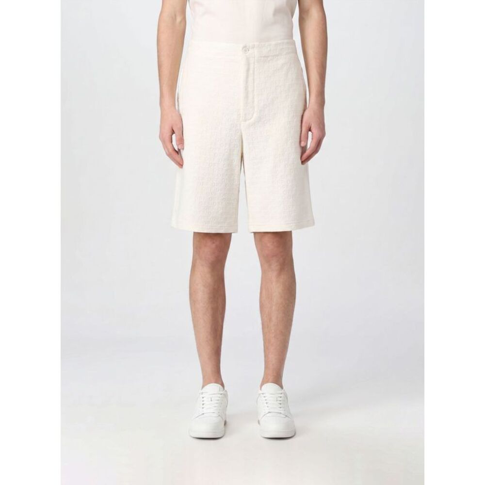 Off-White Shorts Men Yellow Cream